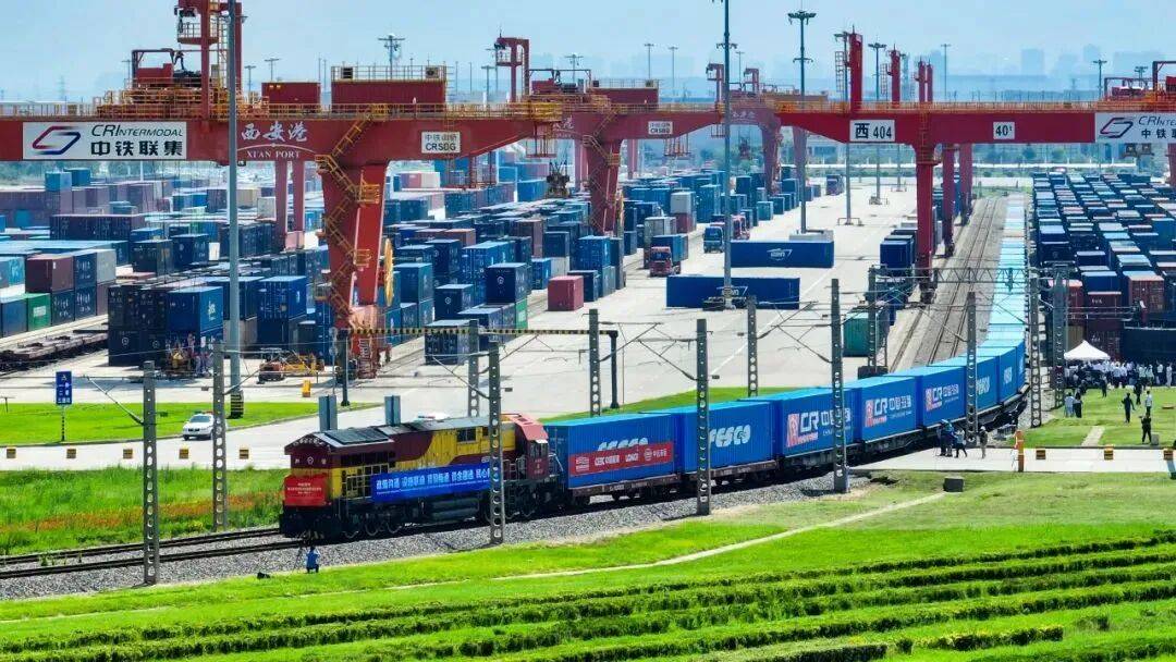 西安 織密亞歐物流網絡，樞紐能級再躍升，商品批發貿易迎風起